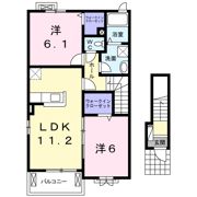 ファヴォーレの間取り画像