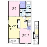 サン・プラシードⅢの間取り画像