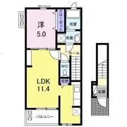 ベルグラースの間取り画像