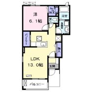 コンフォーティアAの間取り画像