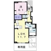 フリーデの間取り画像