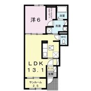インペリアルⅡの間取り画像