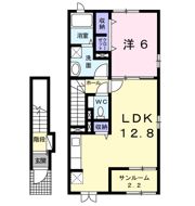 ラフィーナBの間取り画像