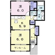 ルトゥールの間取り画像