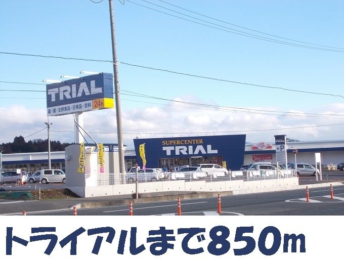 近くのトライアルまで850m（徒歩11分）