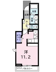 ラポールカメリアの間取り画像