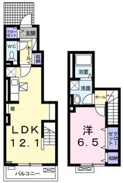 アンジュ東原Ⅱの間取り画像