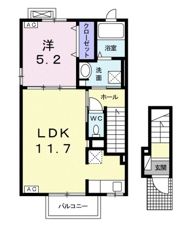 ビスタの間取り画像