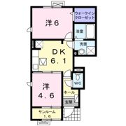 アンジールハーネ 平田の間取り画像