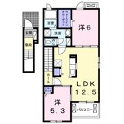 エテルノ ガーデン Ⅰの間取り画像