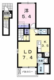 アニメート四季 Ⅱの間取り画像