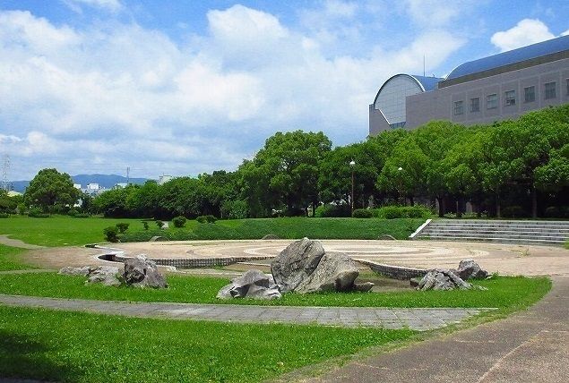 近くのどんどんどんの森公園まで570m(徒歩8分)