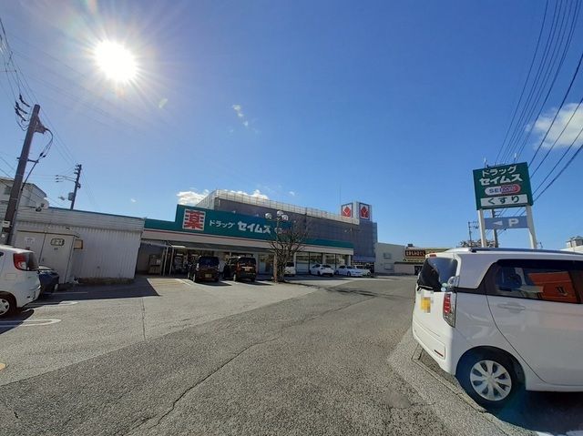 近くのドラッグセイムス介良店まで950m（徒歩12分）