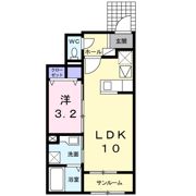 クロスラインの間取り画像