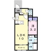 クロスラインの間取り画像