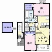 ヴェルデ ブリッサⅠの間取り画像