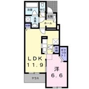 ひまわりⅠの間取り画像