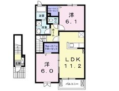 エルシオンⅡの間取り画像
