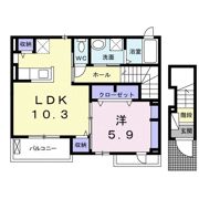プラシージュの間取り画像