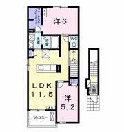 セレーノ アクアの間取り画像