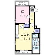 フラワーヒルズ Ⅱの間取り画像