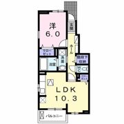 メゾン・プロムナードEの間取り画像