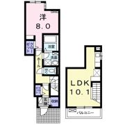 アマルフィ近江八幡Ⅰの間取り画像
