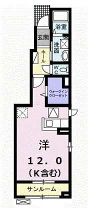 アクア・クレメント六番館の間取り画像