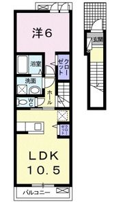 アクア・クレメント六番館の間取り画像
