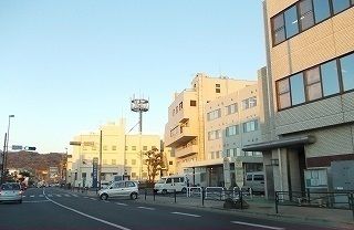 近くの山近記念総合病院まで550m（徒歩7分）