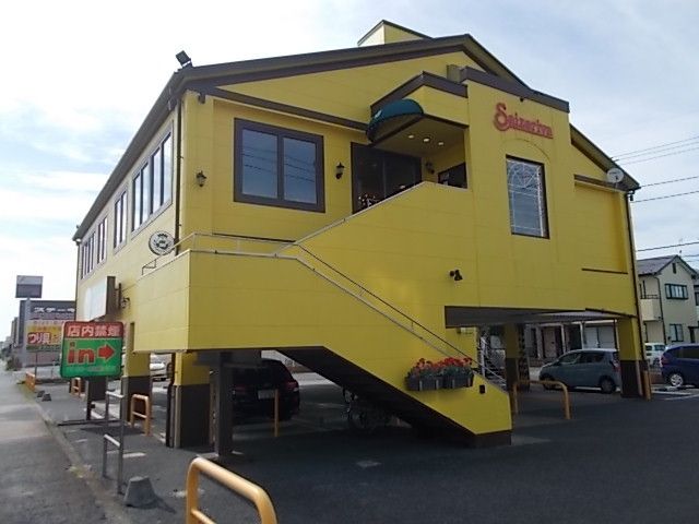 近くのサイゼリヤ水戸笠原店まで210m(徒歩3分)