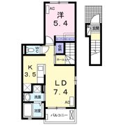 ユーハイムⅤの間取り画像
