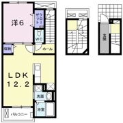 ジェルメ Ⅸの間取り画像