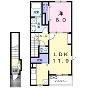 ヴィラ・ステイサイドCの間取り画像