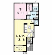 アン アーブル Aの間取り画像