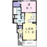 ベル シャンブルの間取り画像