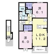 エアリー ガーデンの間取り画像