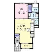 ルチェンテDの間取り画像