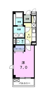 ディアコート・天山の間取り画像