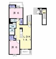 ブランネージュの間取り画像
