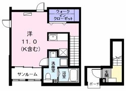 ブランメゾンの間取り画像