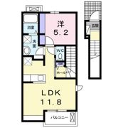 メゾン城見 Aの間取り画像