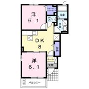 エクセレンスAの間取り画像