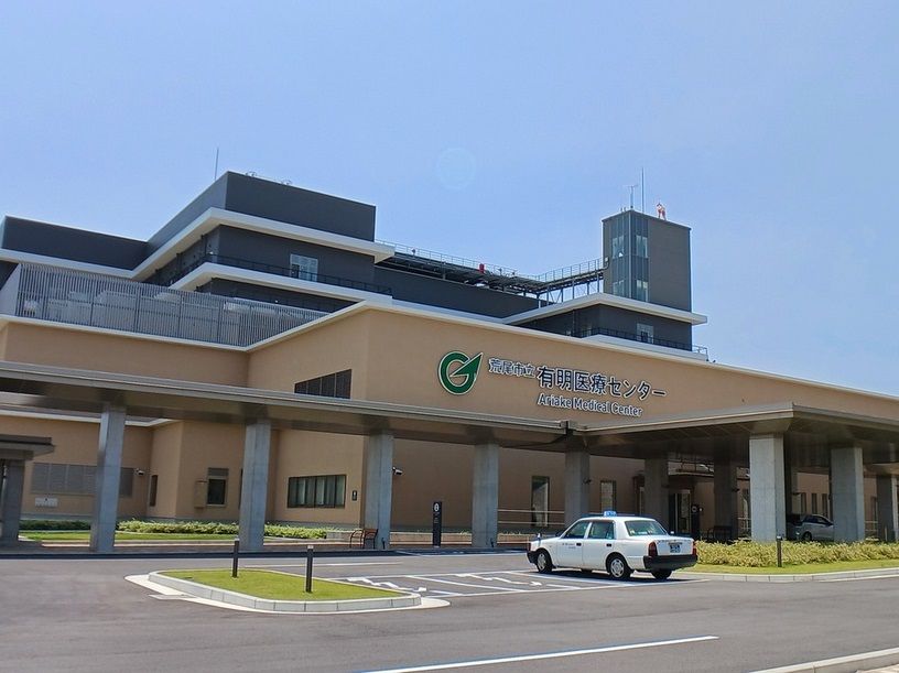 近くの病院まで600m（徒歩8分）