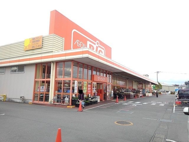 近くのザ・ビック　荒田島店まで800m（徒歩10分）