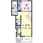 プラム フォレスト Cの間取り画像