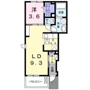 シャノワール Aの間取り画像