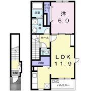 シャノワール Aの間取り画像