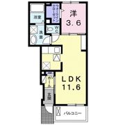 シャノワール Bの間取り画像