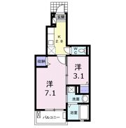 プリムローズⅡの間取り画像